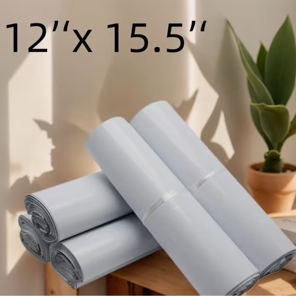 12.5 x 15.5 set 20 Gray Shipping Mailers